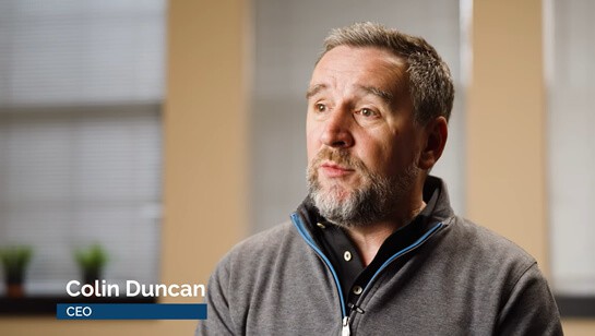 Video Still of SEAM Group CEO Colin Duncan