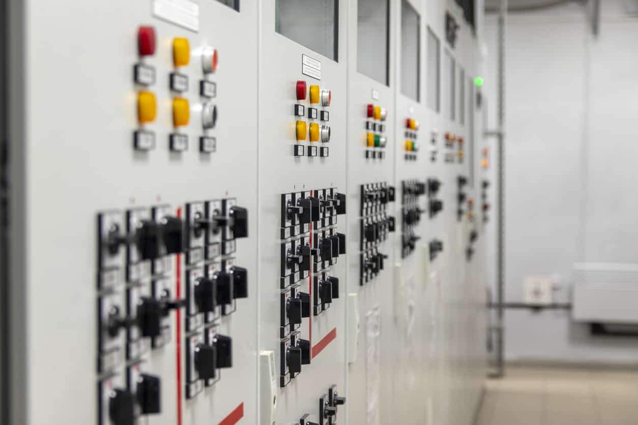 Power distribution switchboard